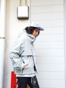 画像7: KIIT(キート) 3LAYER NYLON FISHING HOODIE BLOUSON KIG-Y99-600 (GRY) (7)