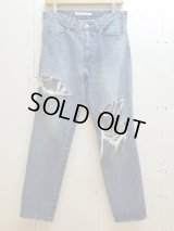 children of the discordance(チルドレンオブザディスコーダンス) HADMADE DAMAGED DENIM PANTS COTDPT-319(BLU)