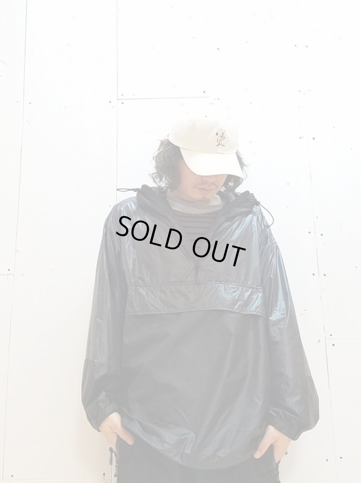 画像5: KIIT(キート)  WATER PROOF NYLON TAFFETA ANORAK KIG-Y96-603(BLK) (5)