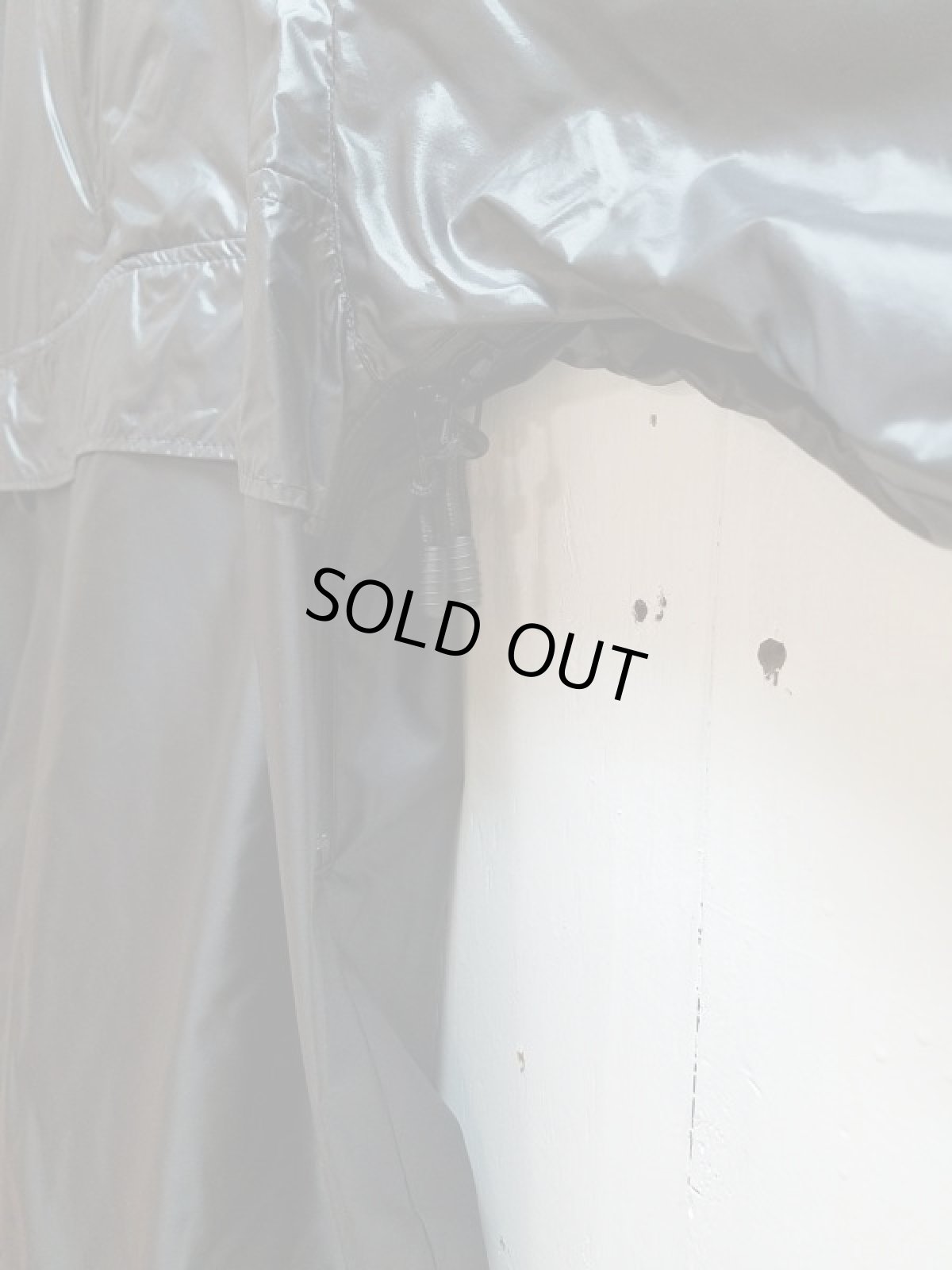 画像4: KIIT(キート)  WATER PROOF NYLON TAFFETA ANORAK KIG-Y96-603(BLK) (4)