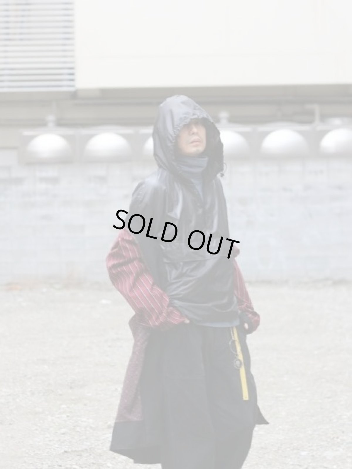 画像7: KIIT(キート)  WATER PROOF NYLON TAFFETA ANORAK KIG-Y96-603(BLK) (7)