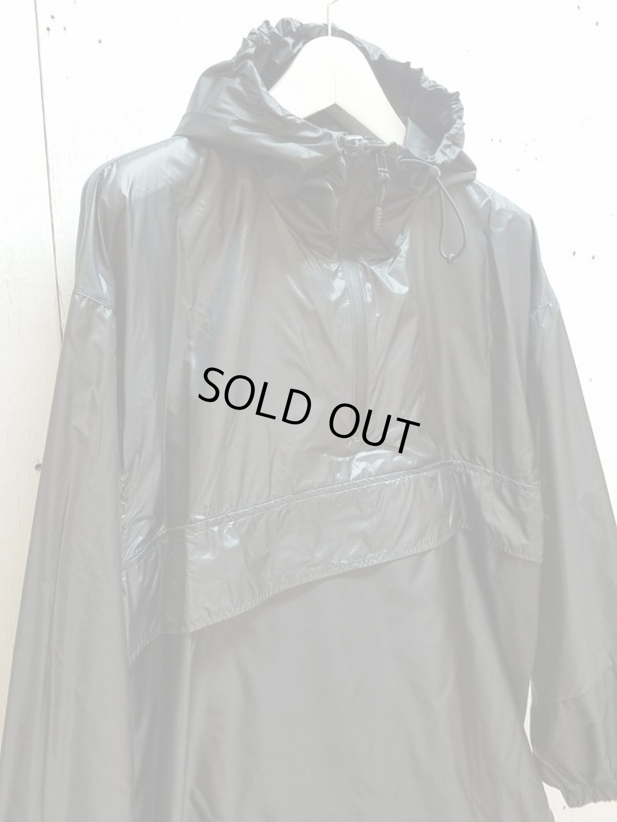 画像2: KIIT(キート)  WATER PROOF NYLON TAFFETA ANORAK KIG-Y96-603(BLK) (2)