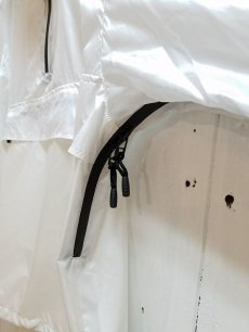 画像4: KIIT(キート)  WATER PROOF NYLON TAFFETA ANORAK KIG-Y96-603(WHT) (4)