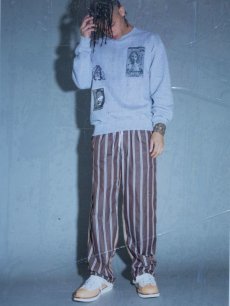 画像6: children of the discordance(チルドレンオブザディスコーダンス) JAPANESE STRIPE TUCK TROUSERS COTDPT-319 (6)