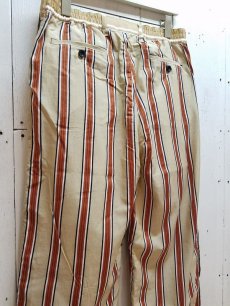 画像3: children of the discordance(チルドレンオブザディスコーダンス) JAPANESE STRIPE TUCK TROUSERS COTDPT-319 (3)