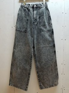 画像1: KIIT(キート) -WOMENS WEAR- 12oz DENIM EASY WIDE PANTS KIG-P89W-005 (1)