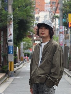 画像7: KIIT(キート) TASRAN YARN NYLON GABARDINE MA-1 BLOUSON  KIG-Y98-604 (7)