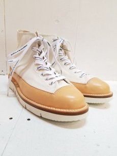 画像1: children of the discordance(チルドレンオブザディスコーダンス) ×RECOUTURE(リクチュール)  REMAKE SNEAKER(A)COTDSHO-502A(WHT) (1)