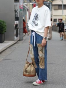 画像8: children of the discordance(チルドレンオブザディスコーダンス) NY VINTAGE TRENCH DENIM PANTS COTDNYPT-310 (8)