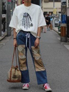 画像7: children of the discordance(チルドレンオブザディスコーダンス) NY VINTAGE TRENCH DENIM PANTS COTDNYPT-310 (7)