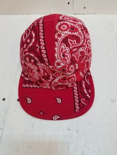 画像2: children of the discordance(チルドレンオブザディスコーダンス) VINTAGE BANDANA PATCH CAP COTDAC-814(RED) (2)