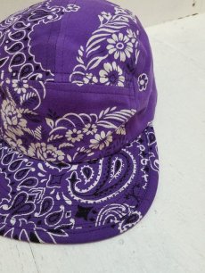 画像4: children of the discordance(チルドレンオブザディスコーダンス) VINTAGE BANDANA PATCH CAP COTDAC-814(PPL) (4)