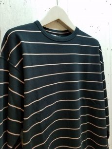 画像2: KIIT(キート) BORDER L/SLEEVE TEE KIH-T96-004  (2)