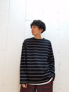 画像4: KIIT(キート) BORDER L/SLEEVE TEE KIH-T96-004  (4)