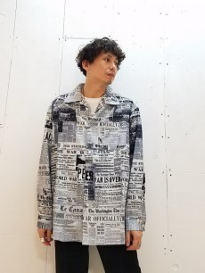 画像3: children of the discordance(チルドレンオブザディスコーダンス) PERSONAL DATA PRINT SHIRT COTDSH-122(BLK) (3)