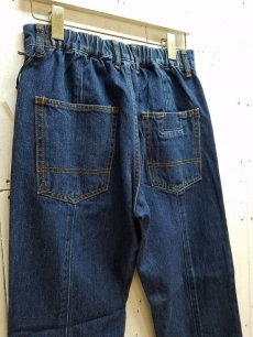 画像3: KIIT(キート) 12.5OZ DENIM CENTER SLIT CUTOFF PANTS KIH-P97B-009(IND) (3)