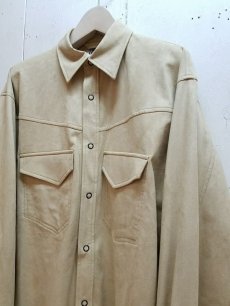 画像2: KIIT(キート) ECO SUEDE SHIRT JACKET KIH-B96-801 (2)