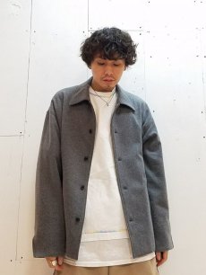 画像4: KIIT(キート) LAMB'S WOOL SHIRT JACKET KIH-Y91-104 (4)