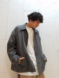 画像5: KIIT(キート) LAMB'S WOOL SHIRT JACKET KIH-Y91-104 (5)