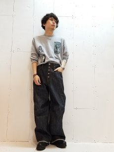 画像8: SUGARHILL(シュガーヒル）SELVAGE CONSTRUCTED DENIM PANTS 19AWPT01 (8)