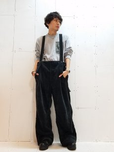 画像7: SUGARHILL(シュガーヒル）SUSPENDER CORDUROY SAILOR PANTS 19AWPT08 (7)