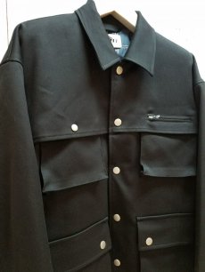 画像2: KIIT(キート) P/C W FACE FIELD JACKET KIH-Y97-502(BLK) (2)