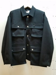 画像1: KIIT(キート) P/C W FACE FIELD JACKET KIH-Y97-502(BLK) (1)