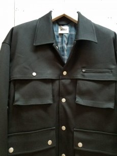 画像5: KIIT(キート) P/C W FACE FIELD JACKET KIH-Y97-502(BLK) (5)