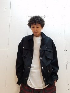 画像8: KIIT(キート) P/C W FACE FIELD JACKET KIH-Y97-502(BLK) (8)