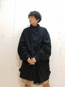 画像7: children of the discordance(チルドレンオブザディスコーダンス) VINTAGE FIELD COAT COTDCO-712(BLK) (7)