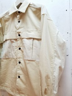 画像2: KIIT(キート) 8W STRETCH CORDUROY SHIRT JACKET KIH-B99-006 (2)