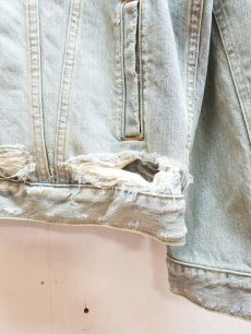 画像4: SUGARHILL(シュガーヒル）CRUSHED DENIM JACKET 19AWJK03 (4)