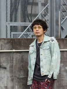 画像11: SUGARHILL(シュガーヒル）CRUSHED DENIM JACKET 19AWJK03 (11)