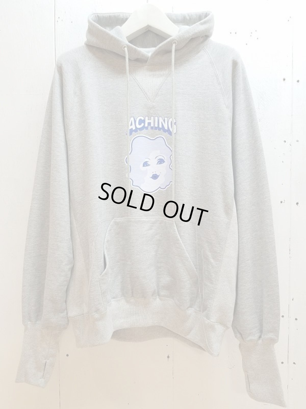 画像1: SUGARHILL(シュガーヒル）ACHING HOODIE 19AWSW01(GRY) (1)