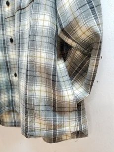 画像4: KIIT(キート) PURE WOOL CHECK HOODIE SHIRT KIH-B98-101 (4)