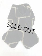 ★SALE30%OFF★KIIT(キート) ORIGINAL PATTERN BOA FLEECE MUFFLER（POLARTEC POWER FILL）KIH-A98-800(BLK)