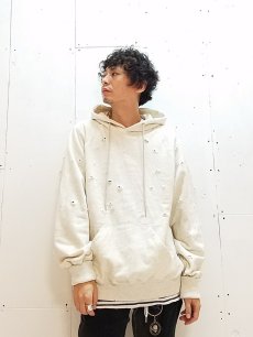 画像6: SUGARHILL(シュガーヒル）CRUSHED HOODIE 19AWSW02(WHT) (6)