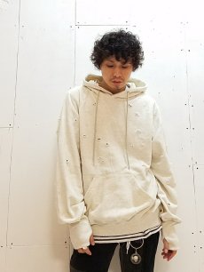 画像8: SUGARHILL(シュガーヒル）CRUSHED HOODIE 19AWSW02(WHT) (8)