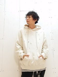 画像7: SUGARHILL(シュガーヒル）CRUSHED HOODIE 19AWSW02(WHT) (7)