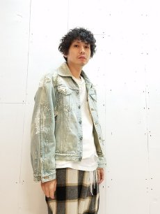 画像9: SUGARHILL(シュガーヒル）CRUSHED DENIM JACKET 19AWJK03 (9)