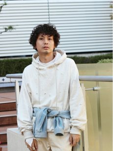 画像10: SUGARHILL(シュガーヒル）CRUSHED HOODIE 19AWSW02(WHT) (10)