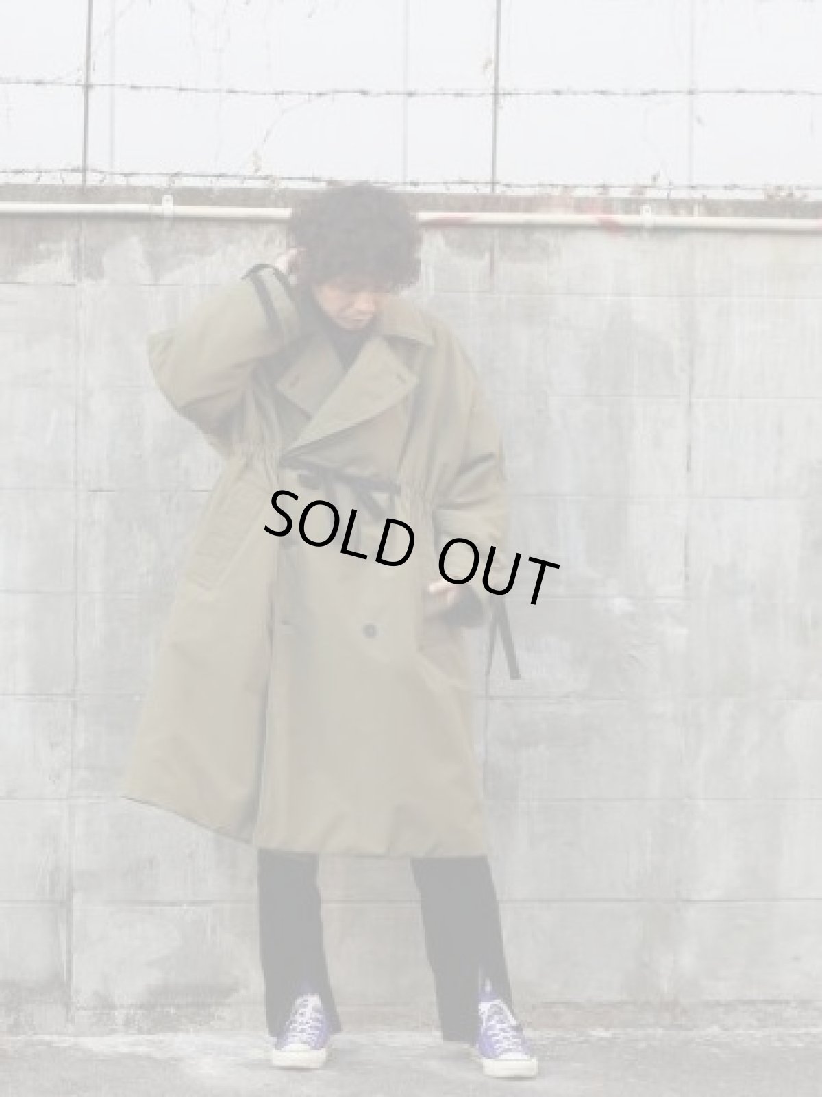 画像9: KIIT(キート) P/C GOOSE SHELL OVERSIZED COAT (POLARTEC POWER FILL）KIH-C96-501 (9)