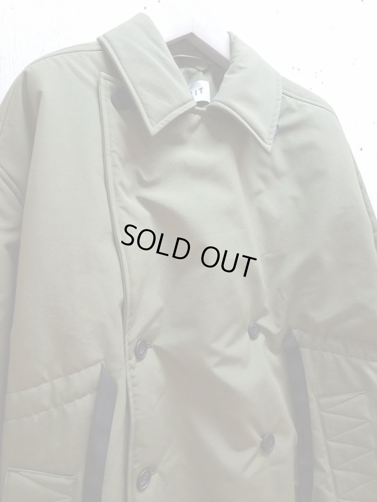 画像3: KIIT(キート) P/C GOOSE SHELL OVERSIZED COAT (POLARTEC POWER FILL）KIH-C96-501 (3)