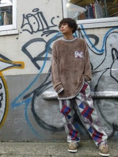 画像8: children of the discordance(チルドレンオブザディスコーダンス) PATCH OVERSIZED KNIT PO COTDKN-623 (8)