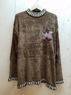 画像1: children of the discordance(チルドレンオブザディスコーダンス) PATCH OVERSIZED KNIT PO COTDKN-623 (1)