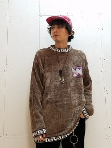 画像5: children of the discordance(チルドレンオブザディスコーダンス) PATCH OVERSIZED KNIT PO COTDKN-623 (5)