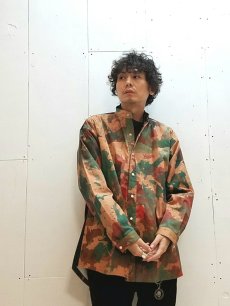 画像4: children of the discordance(チルドレンオブザディスコーダンス) ONE OFF HAND DYEING SHIRT COTDSH-117C(BRN) (4)