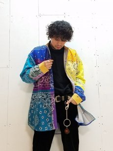 画像5: children of the discordance(チルドレンオブザディスコーダンス) VINTAGE BANDANA PATCHWORK SHIRT COTDSH-112(MIX) (5)