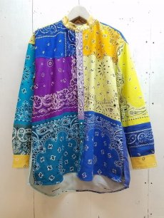 画像1: children of the discordance(チルドレンオブザディスコーダンス) VINTAGE BANDANA PATCHWORK SHIRT COTDSH-112(MIX) (1)