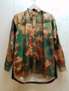 画像1: children of the discordance(チルドレンオブザディスコーダンス) ONE OFF HAND DYEING SHIRT COTDSH-117C(BRN) (1)